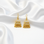 Golden Jhumka Earrings